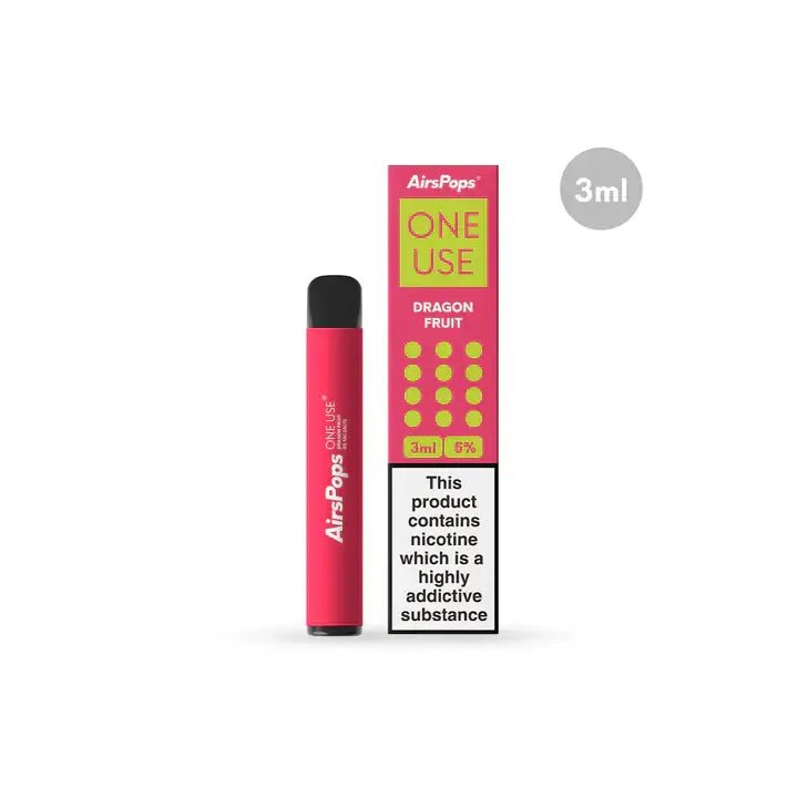 AirsPops One Use 3ml/5% - Coffee and Vape Shop South Africa