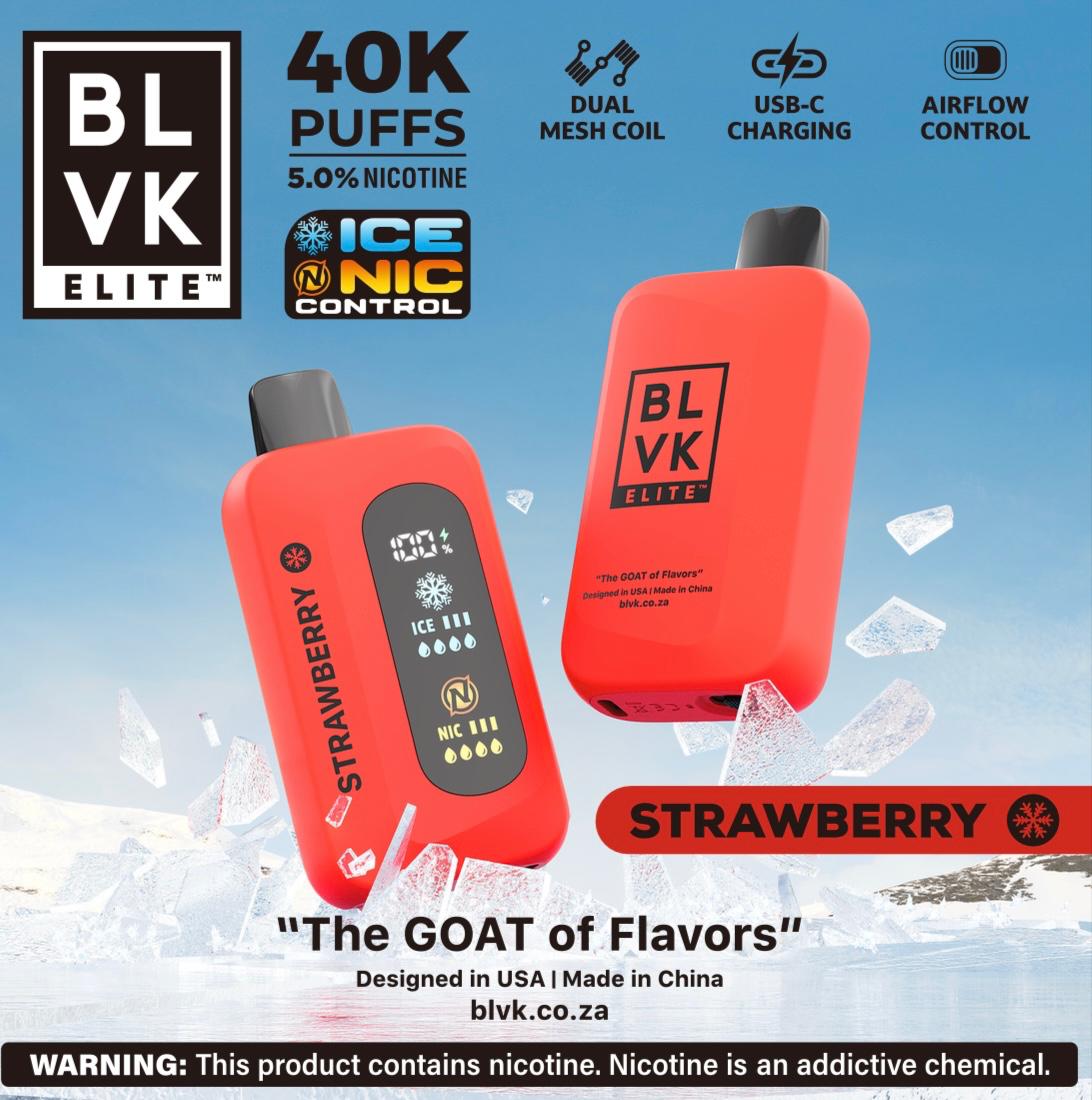 BLVK 40K NIC&ICE - Coffee and Vape Shop South Africa