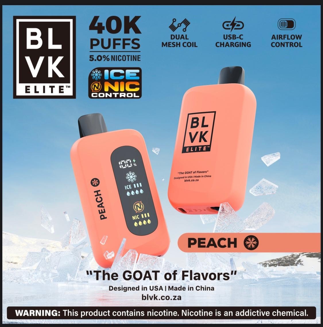 BLVK 40K NIC&ICE - Coffee and Vape Shop South Africa