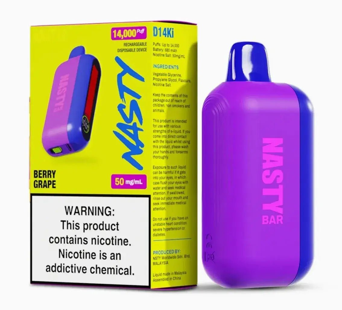 Nasty Bar 14000 - Coffee and Vape Shop South Africa