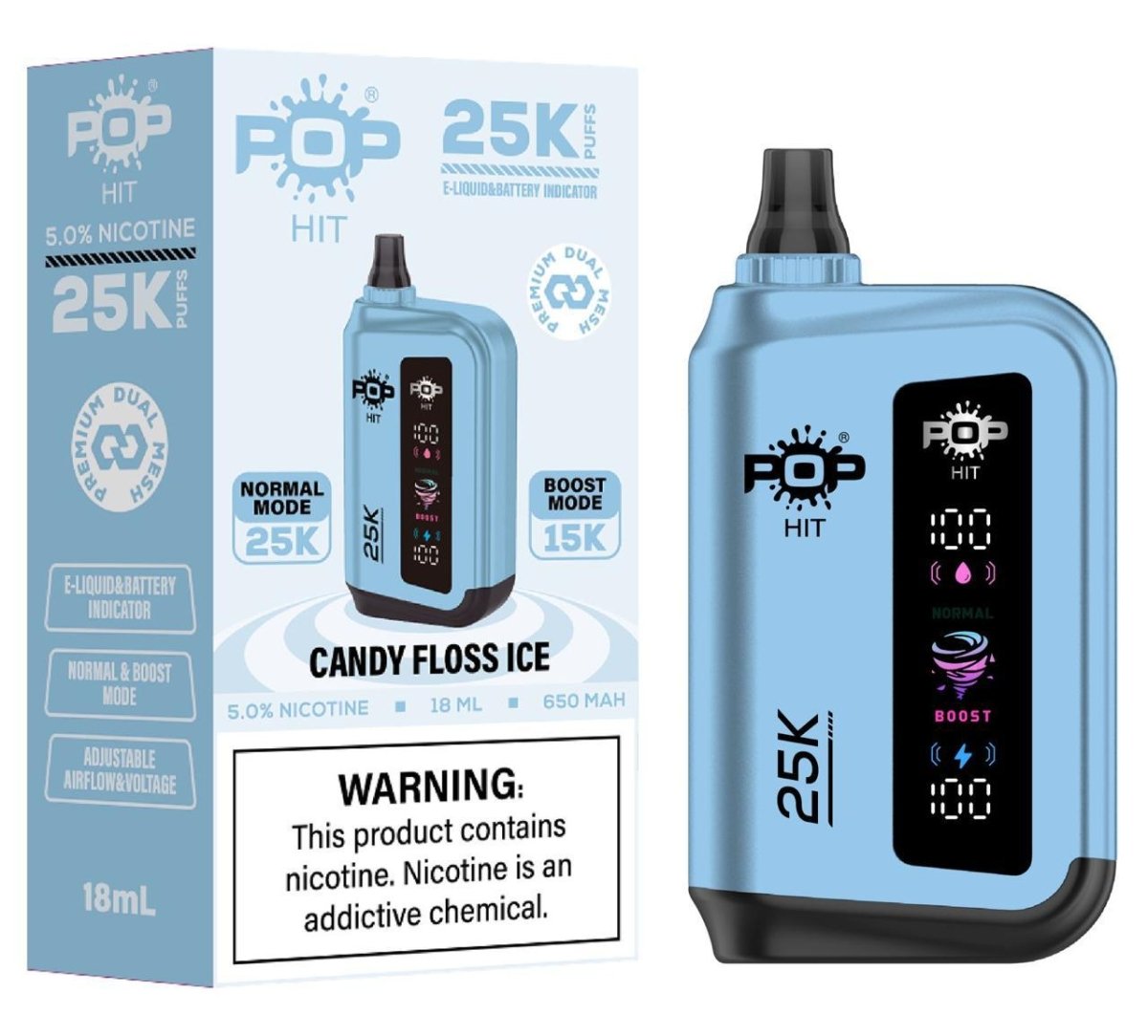 POP HIT 25K Disposable Vape – Dual Mode | Coffee and Vape South Africa - Coffee and Vape Shop South Africa