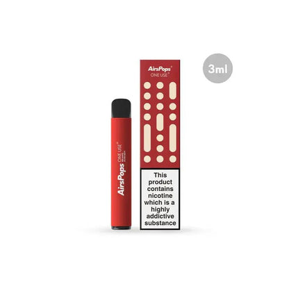 AirsPops One Use 3ml/5% - Coffee and Vape Shop South Africa