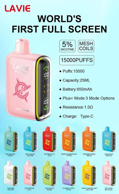 Lavie Plus+ 15000 - Coffee and Vape Shop South Africa