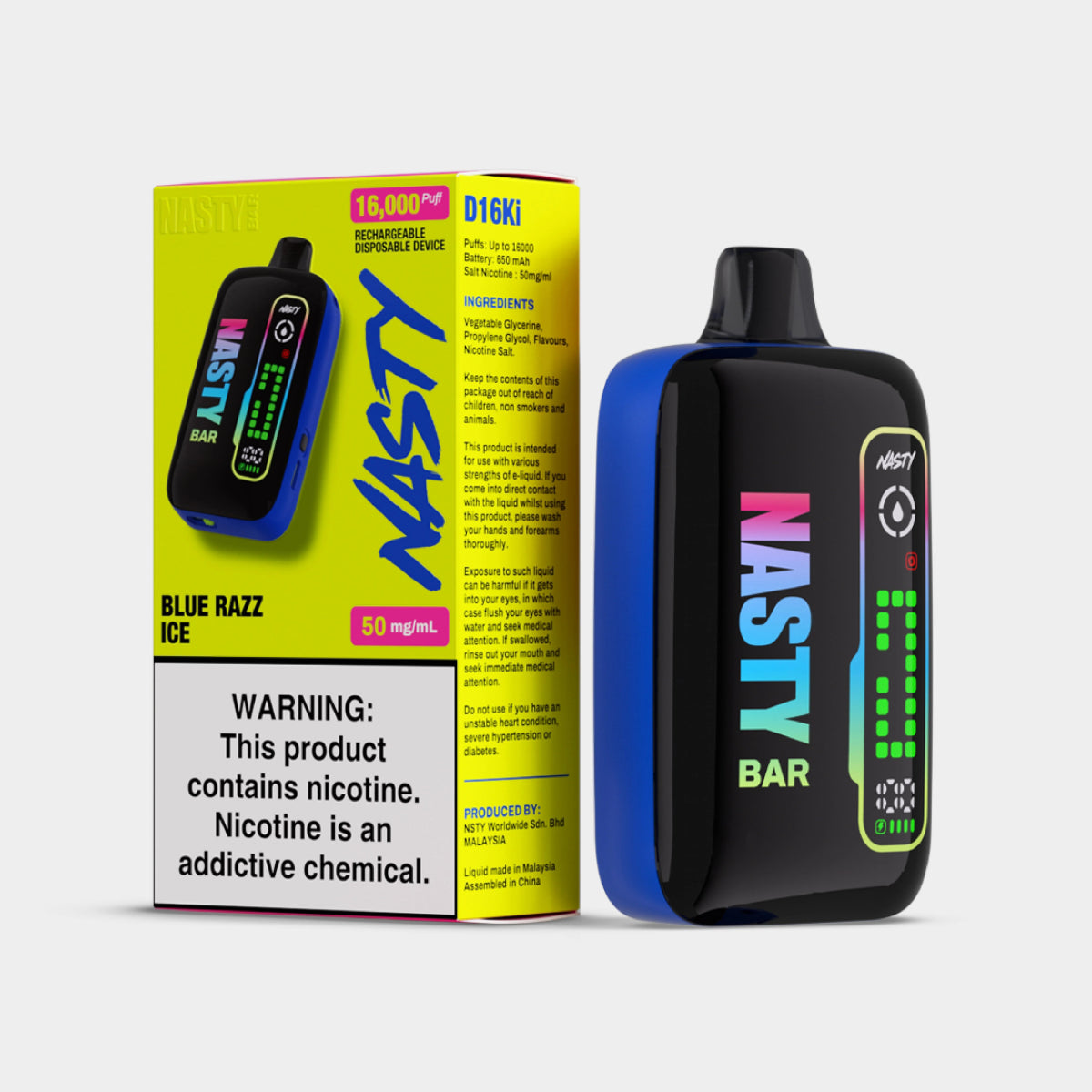 Nasty Bar 16000 - Coffee and Vape Shop South Africa
