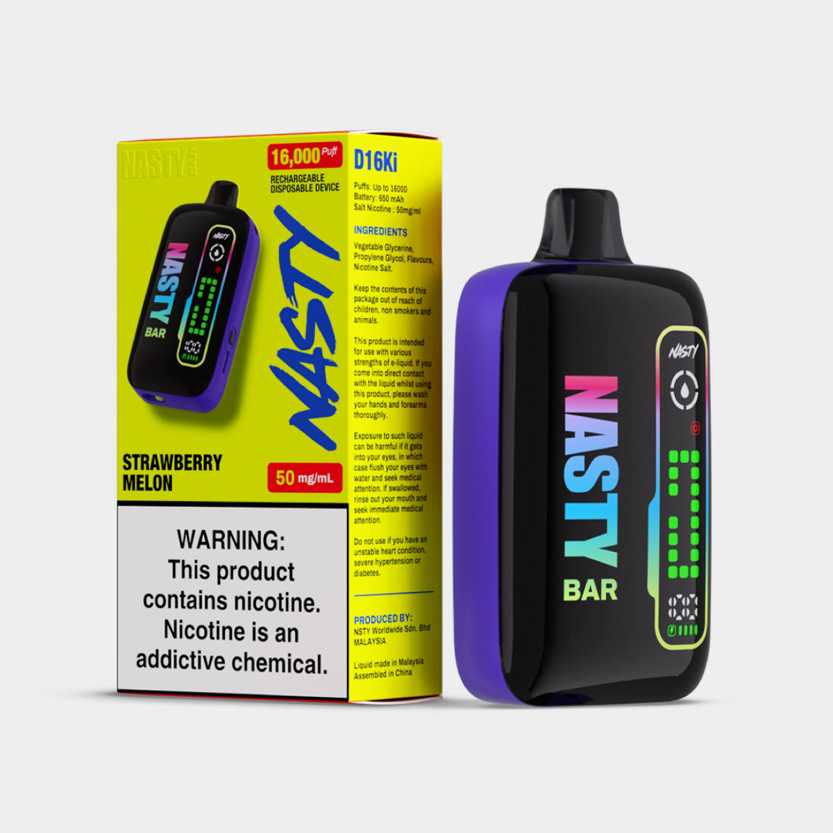 Nasty Bar 16000 - Coffee and Vape Shop South Africa