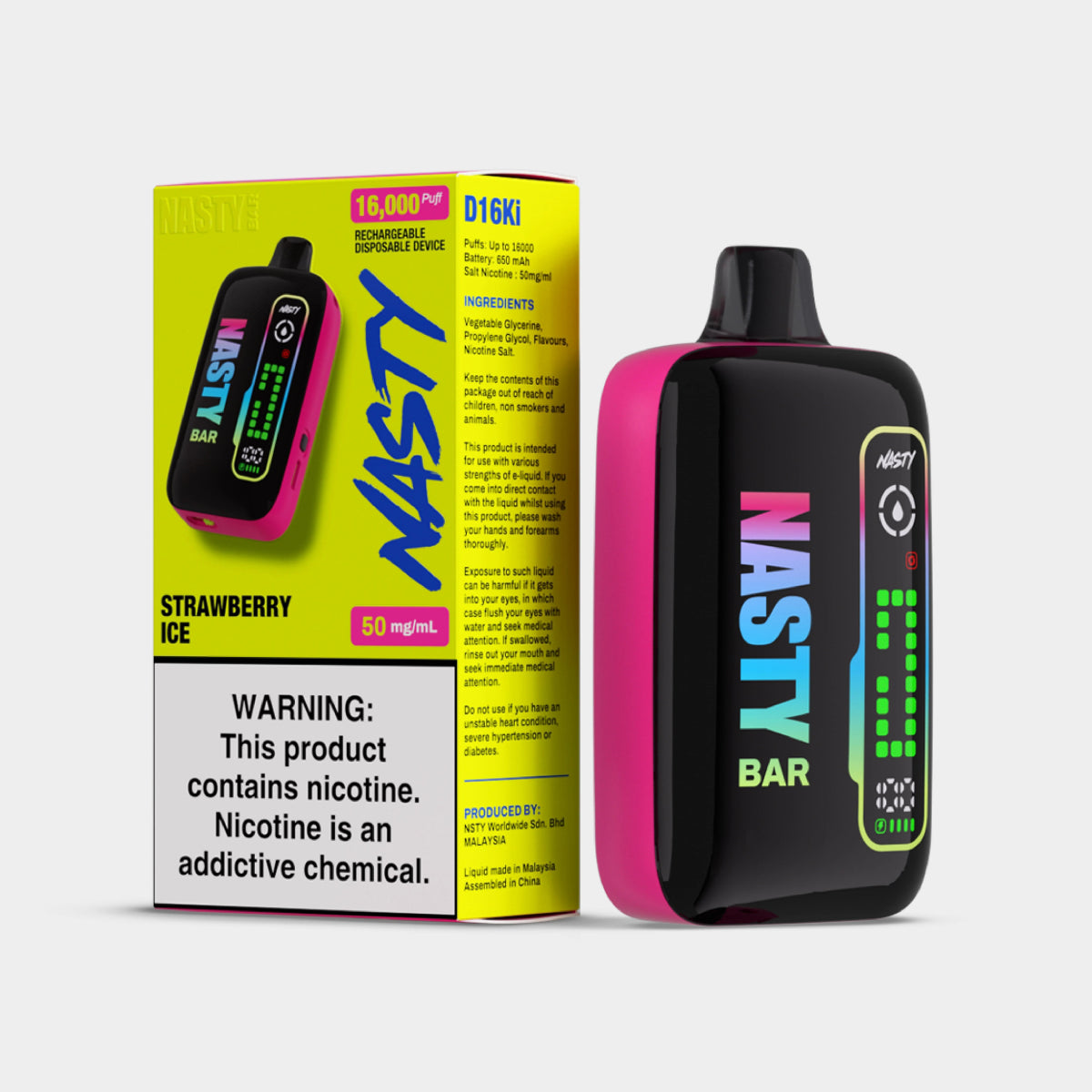 Nasty Bar 16000 - Coffee and Vape Shop South Africa