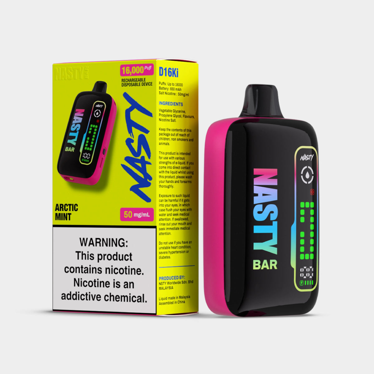 Nasty Bar 16000 - Coffee and Vape Shop South Africa