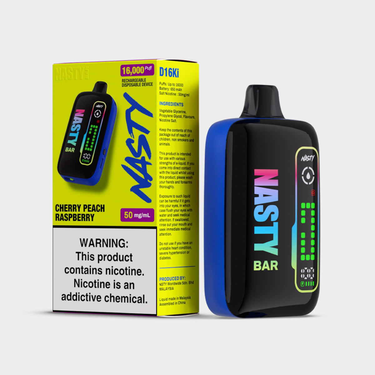 Nasty Bar 16000 - Coffee and Vape Shop South Africa