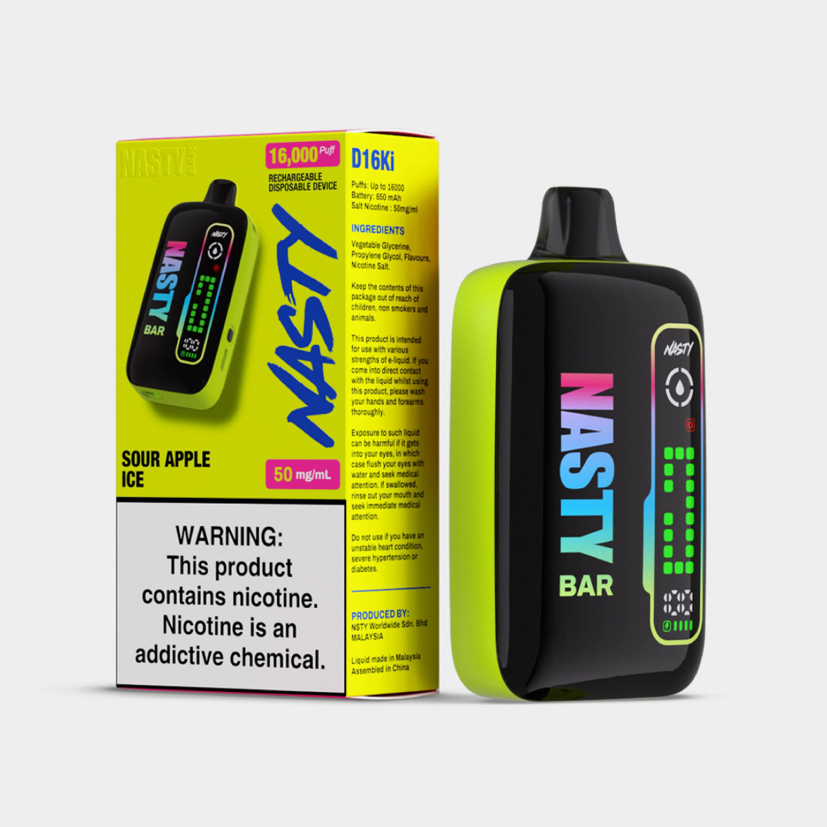 Nasty Bar 16000 - Coffee and Vape Shop South Africa