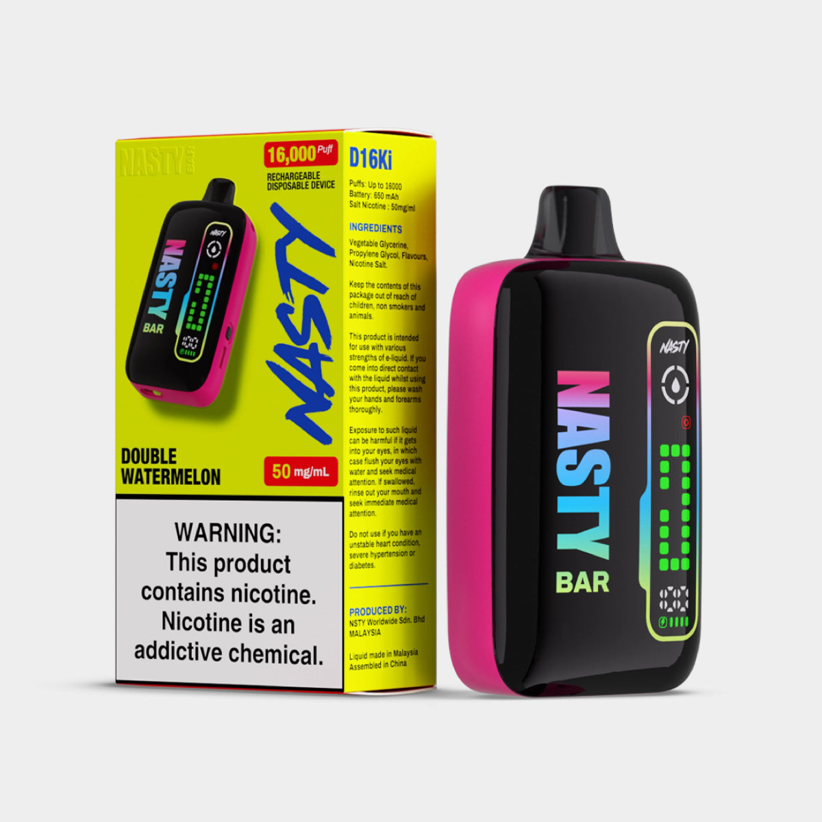 Nasty Bar 16000 - Coffee and Vape Shop South Africa