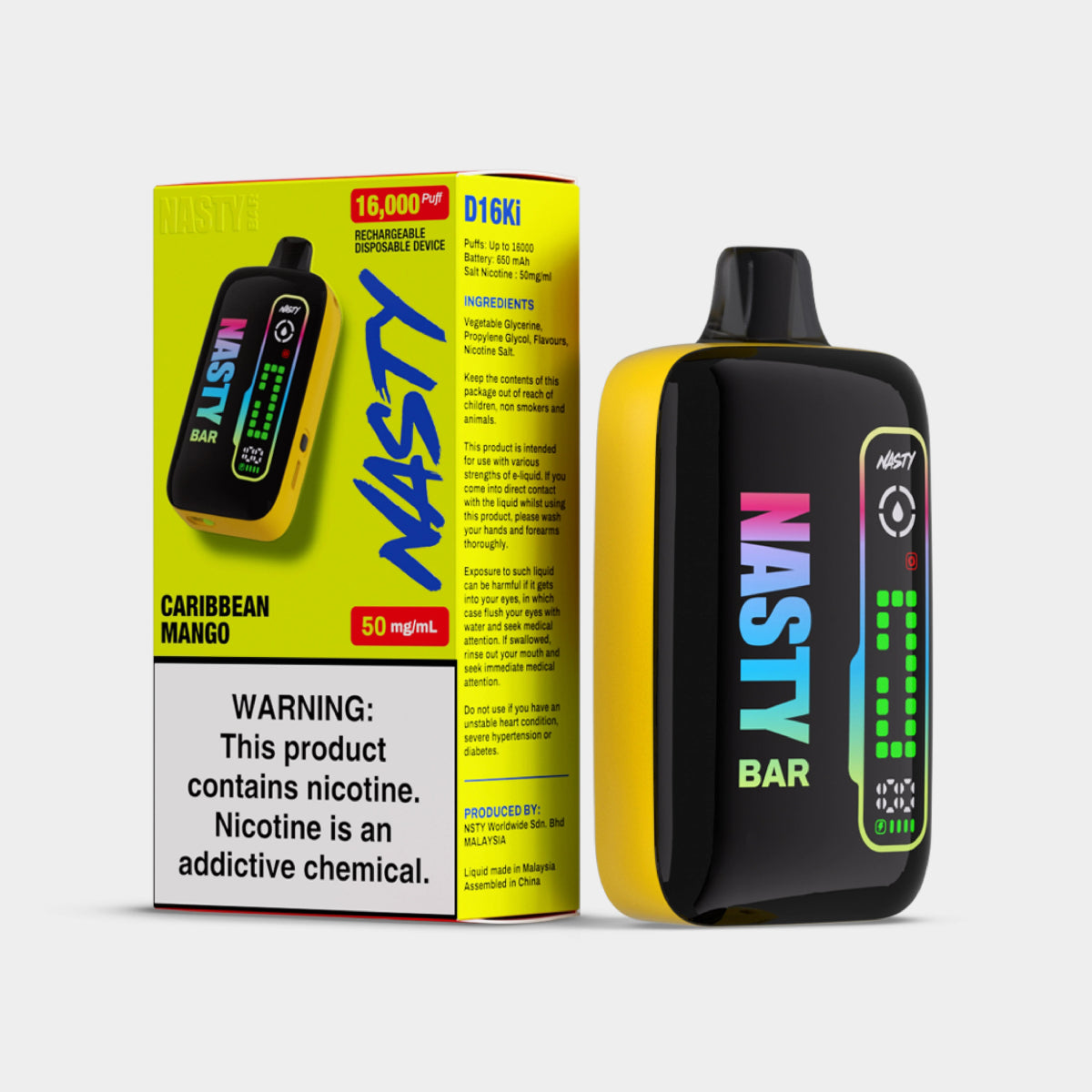 Nasty Bar 16000 - Coffee and Vape Shop South Africa