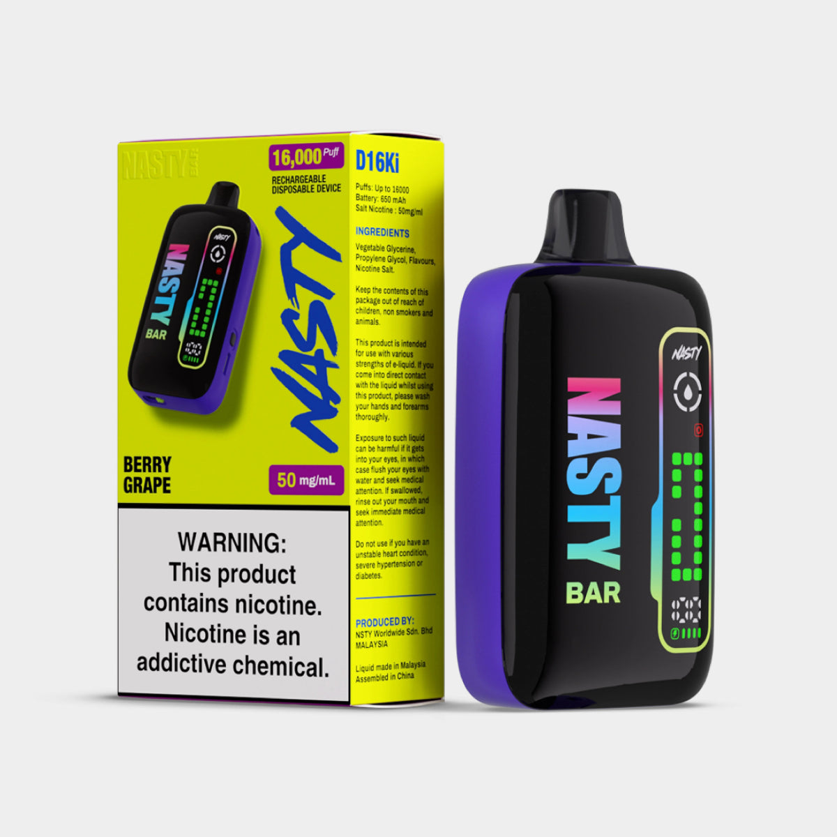 Nasty Bar 16000 - Coffee and Vape Shop South Africa