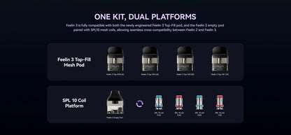 Nevoks Feelin 3 Pod Kit – Mesh Coils - Coffee and Vape Shop South Africa