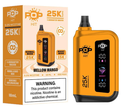 POP HIT 25K Disposable Vape – Dual Mode | Coffee and Vape South Africa - Coffee and Vape Shop South Africa