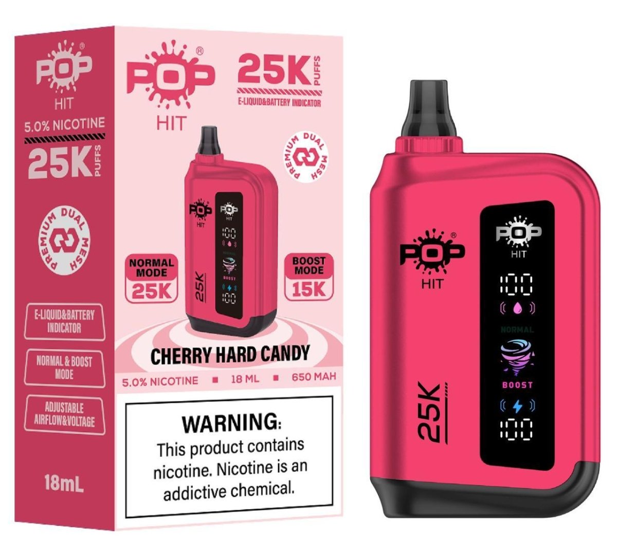 POP HIT 25K Disposable Vape – Dual Mode | Coffee and Vape South Africa - Coffee and Vape Shop South Africa